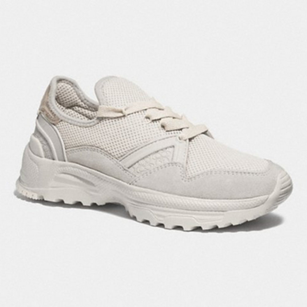 NWOT Coach C150 Sneaker- Cream/Tan